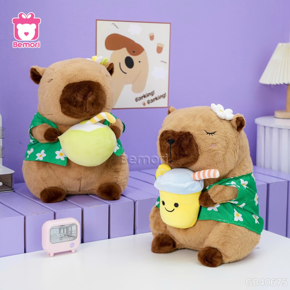 Gấu Bông Capybara Coconut