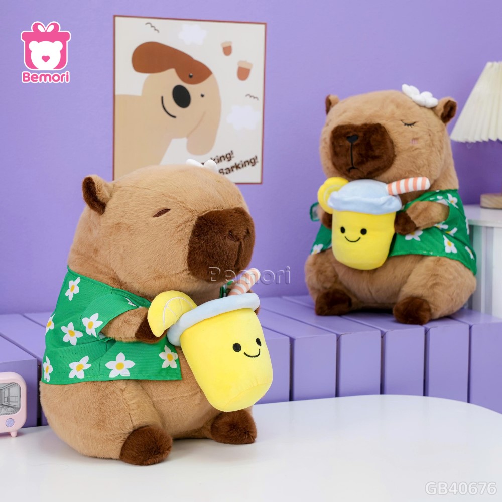 Gấu Bông Capybara Lemonade
