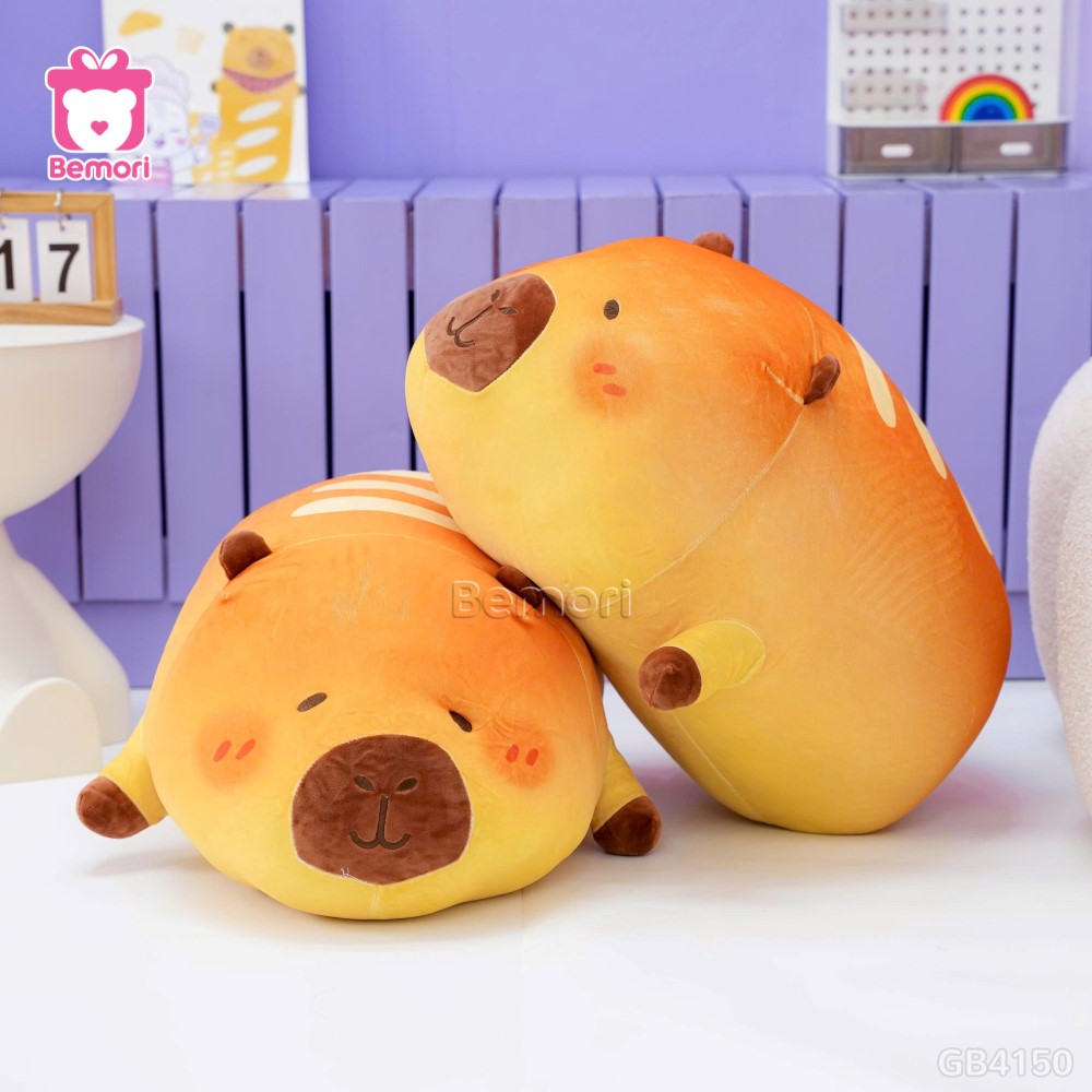 Gấu Bông Capybara Bánh Mì Pháp Mũm Mĩm