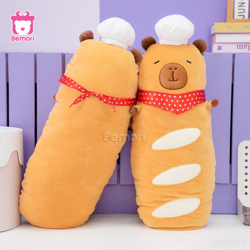 Gấu Bông Capybara Bánh Mì Pháp