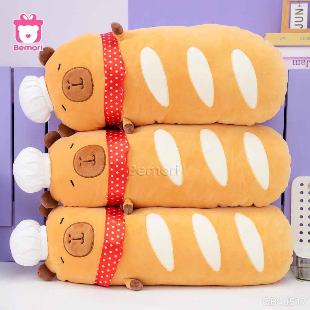 Gấu Bông Capybara Bánh Mì Pháp