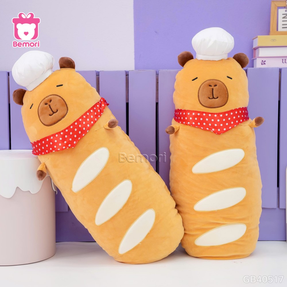 Gấu Bông Capybara Bánh Mì Pháp