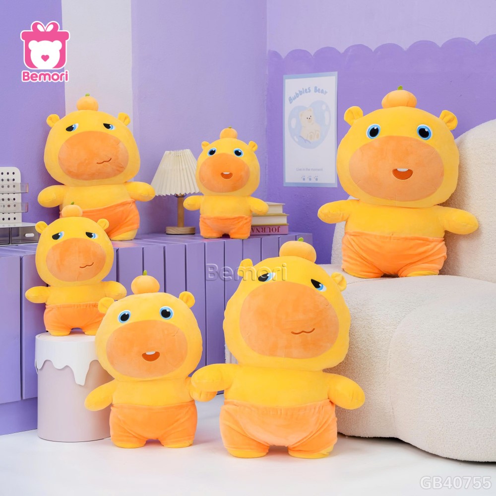 Gấu Bông Capy Lulu Biểu Cảm