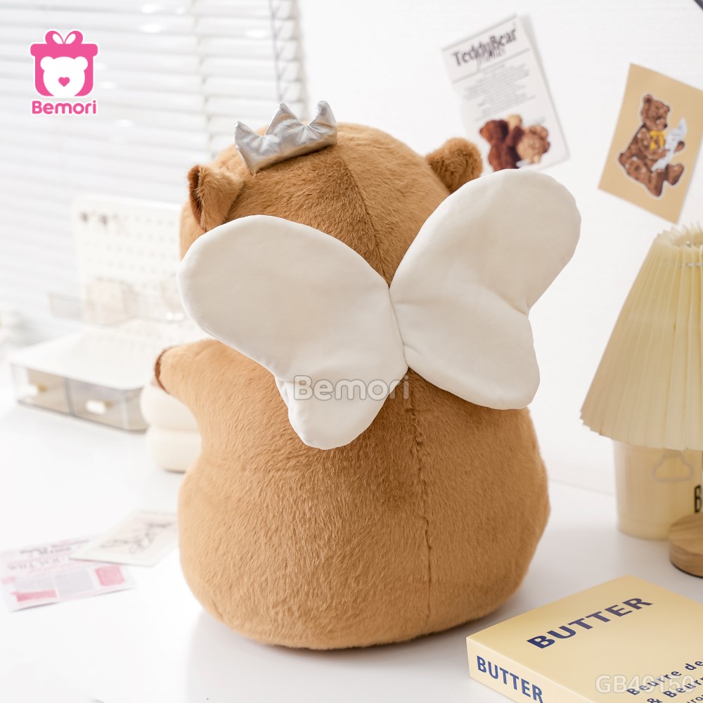 Gấu Bông Capybara Thiên Thần Ghi Âm