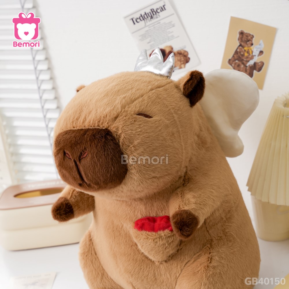 Gấu Bông Capybara Thiên Thần Ghi Âm