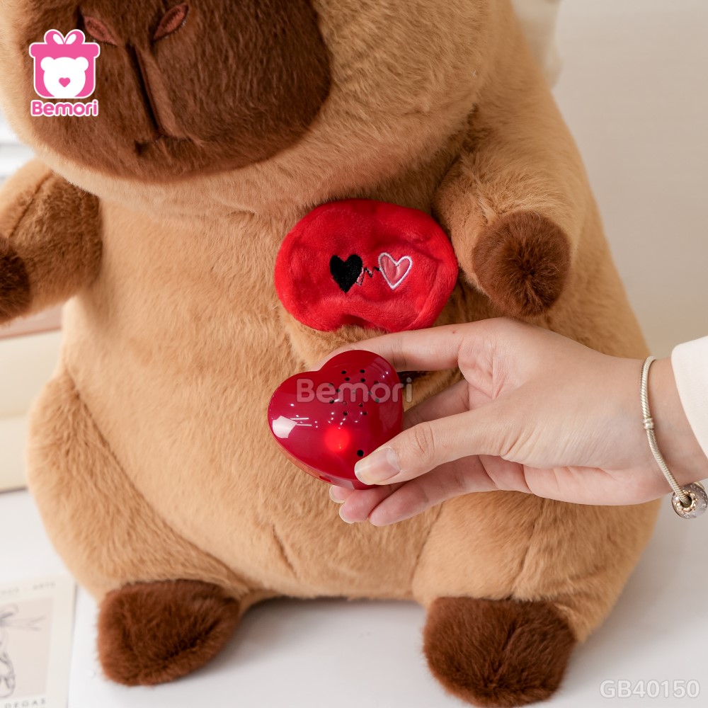 Gấu Bông Capybara Thiên Thần Ghi Âm
