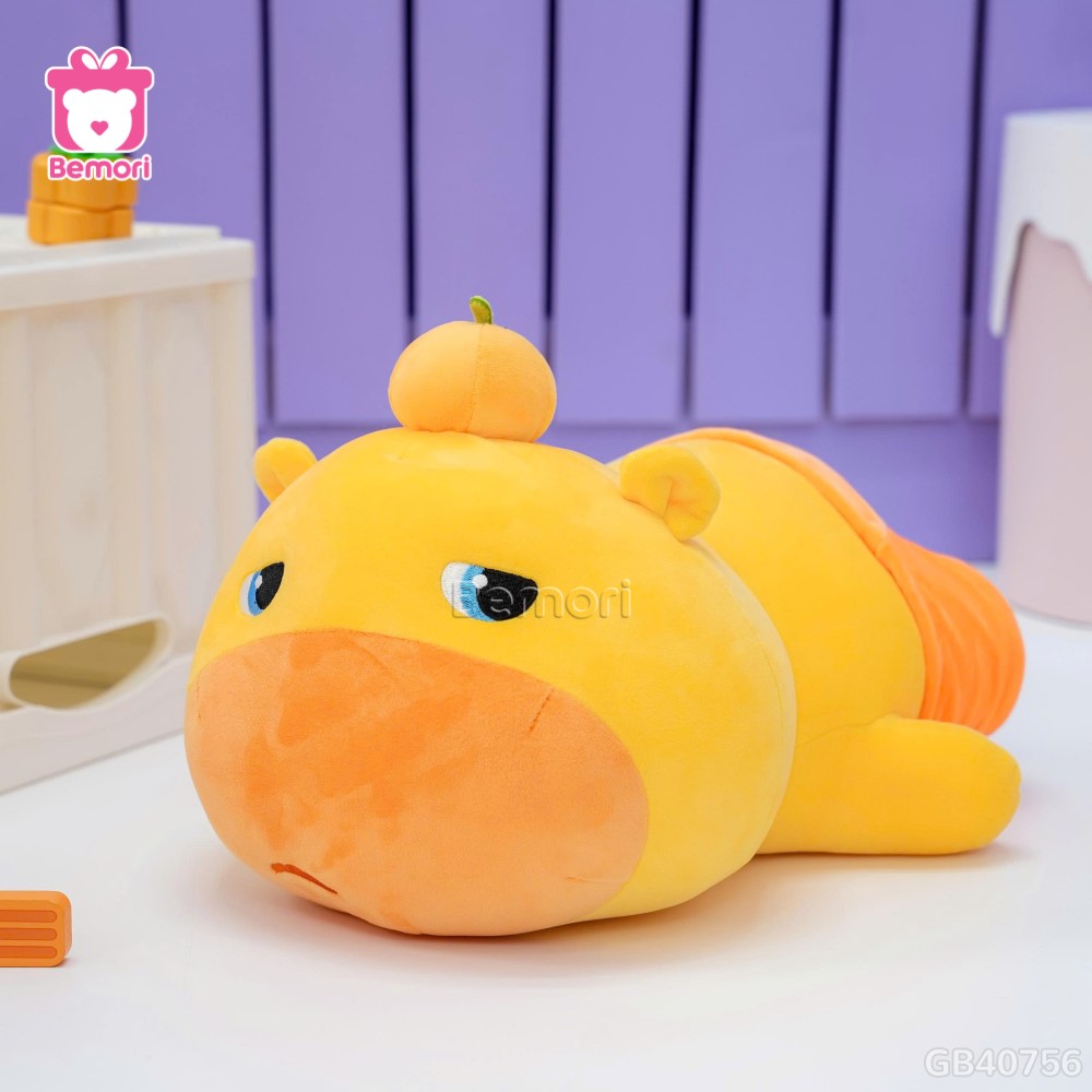 Gấu Bông Capy Lulu Nằm Biểu Cảm