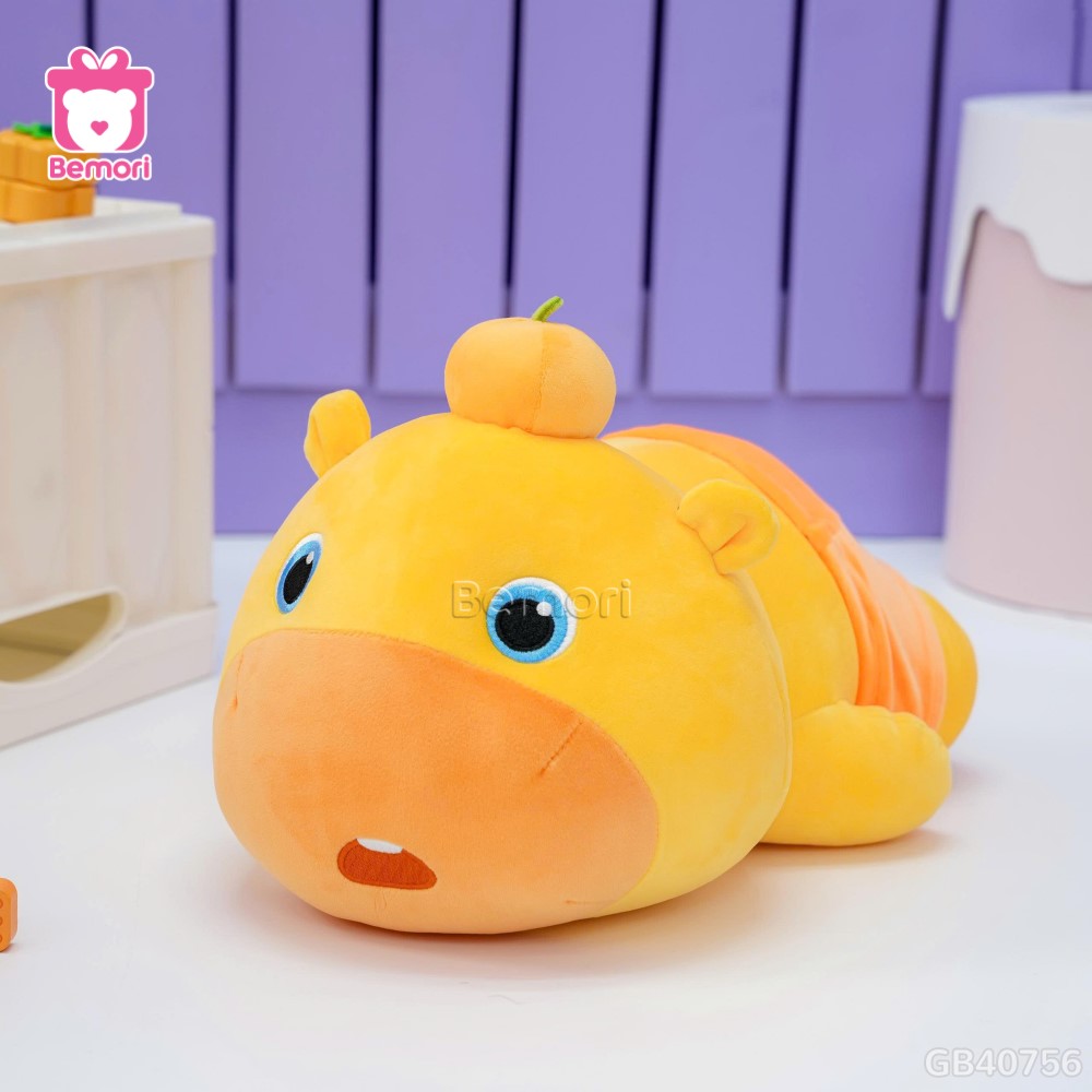 Gấu Bông Capy Lulu Nằm Biểu Cảm