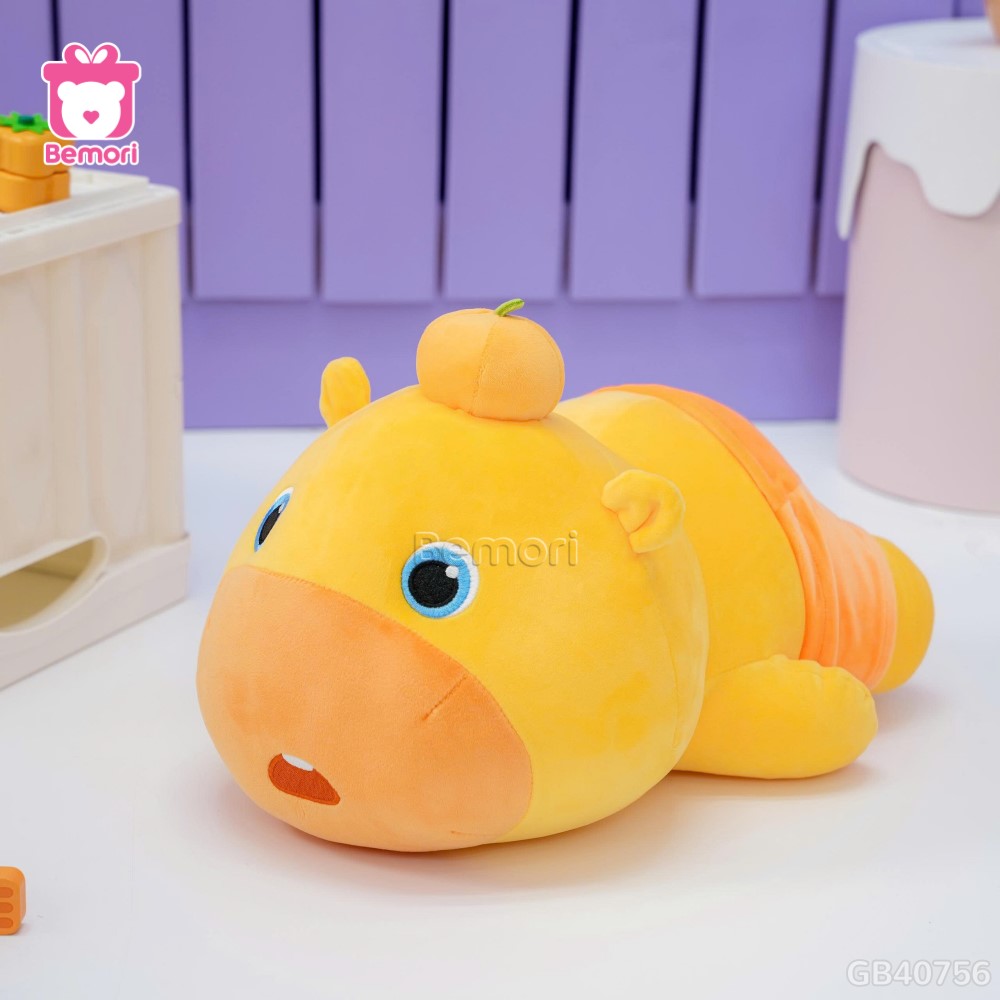 Gấu Bông Capy Lulu Nằm Biểu Cảm