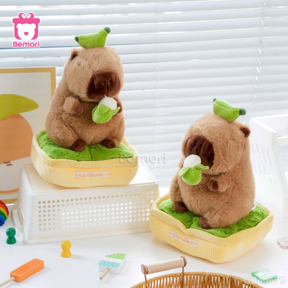 Chậu Cây Capybara Bông