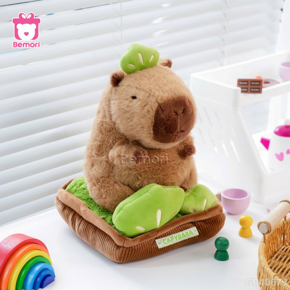 Chậu Cây Capybara Bông