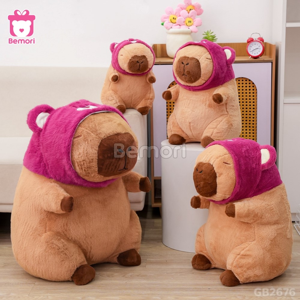 Gấu Bông Capybara Cosplay Lotso Bigsize