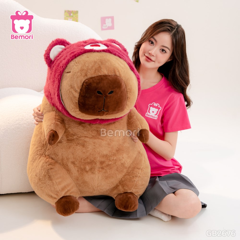 Gấu Bông Capybara Cosplay Lotso Bigsize