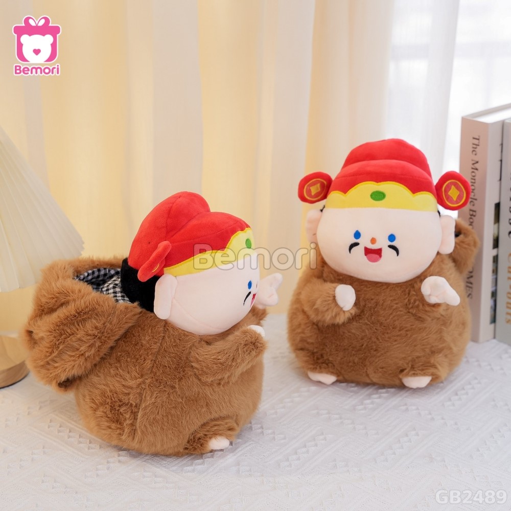 Gấu Bông Capybara Cosplay Thần Tài