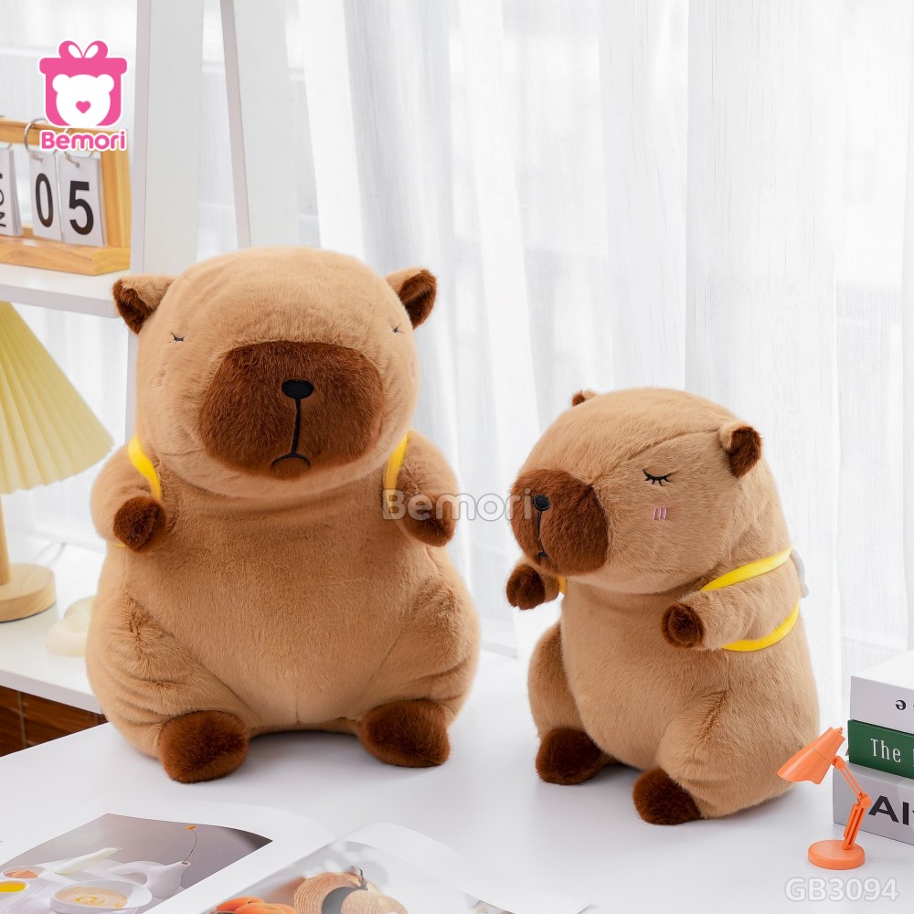 Gấu Bông Capybara Đeo Túi Ong đã được bán tại Bemori