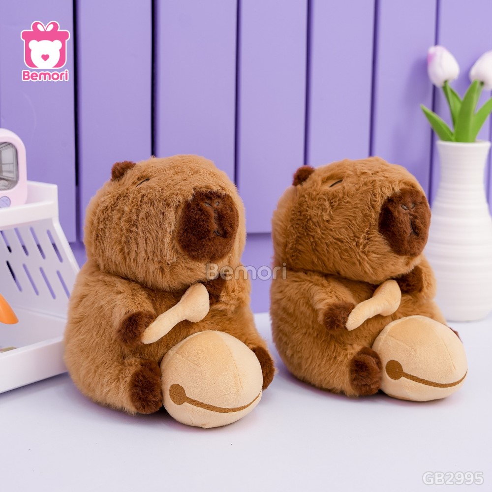 Gấu Bông Capybara Gõ Mõ