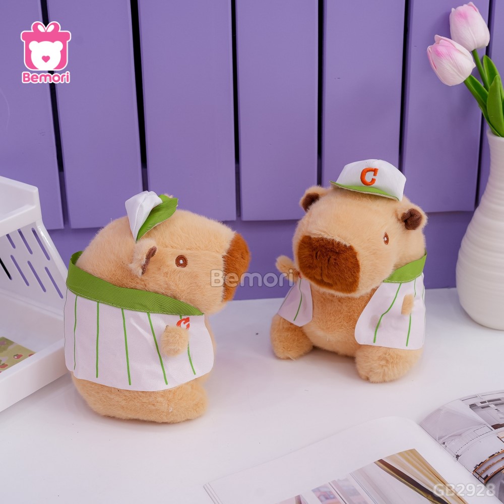 Gấu Bông Capybara Mặc Áo Nhỏ