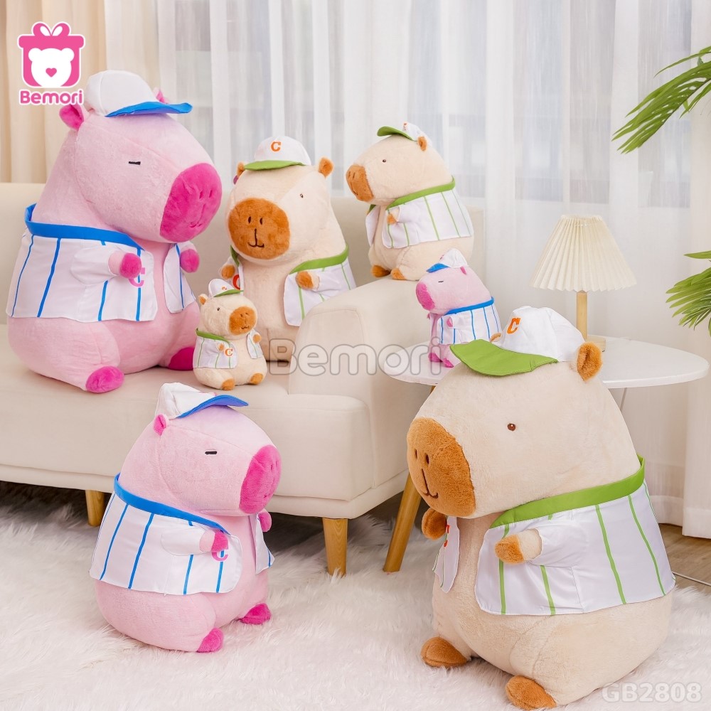 Gấu Bông Capybara Mặc Áo (Bigsize)