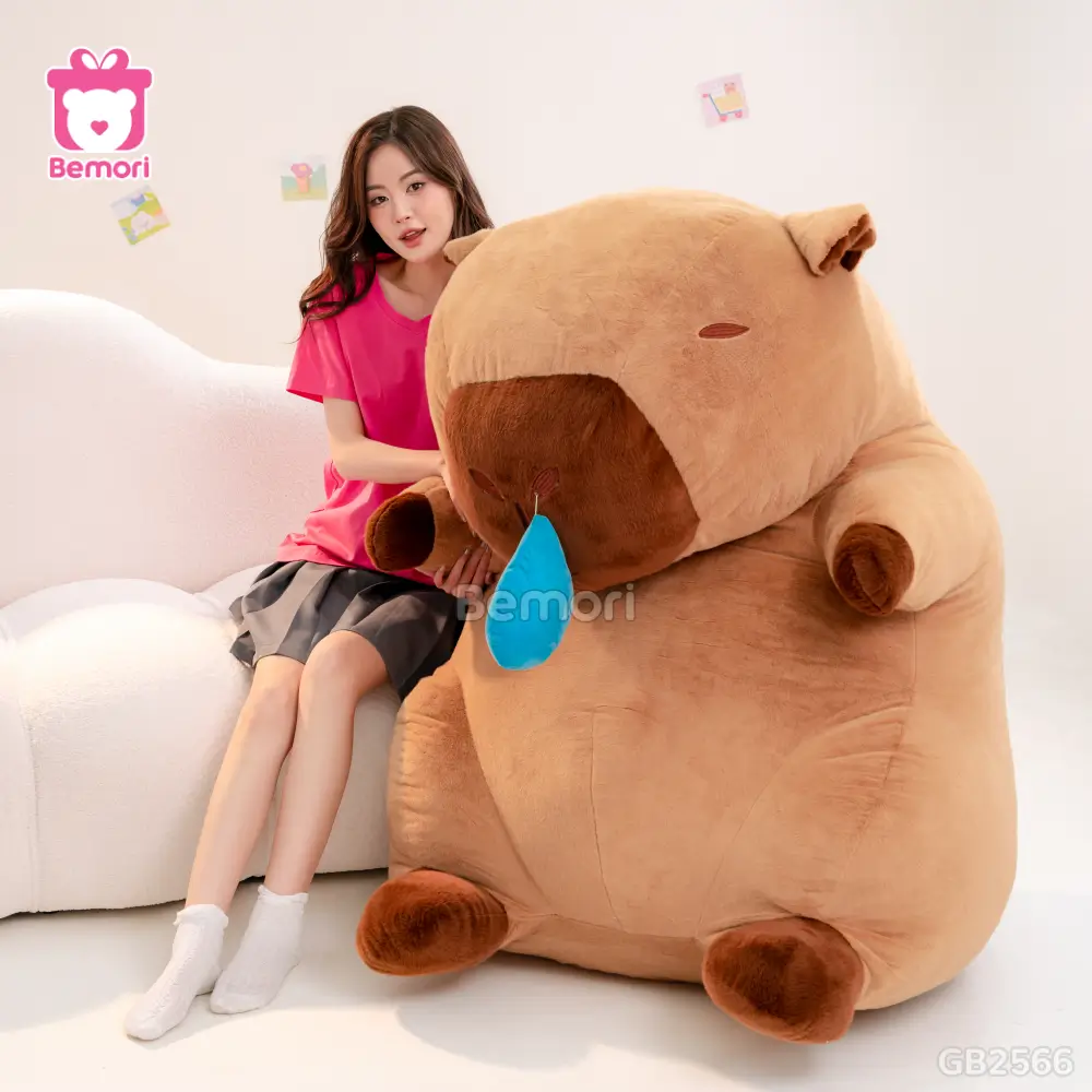 Gấu Bông Capybara Nước Mũi Bigsize