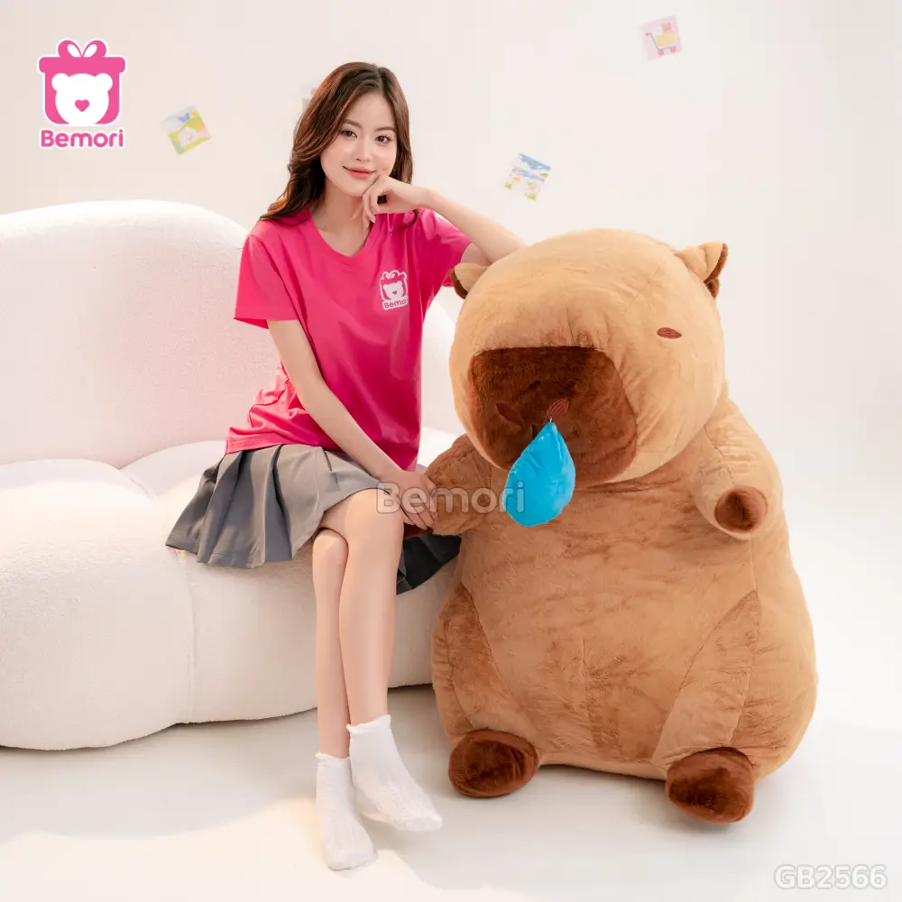 Gấu Bông Capybara Nước Mũi Bigsize