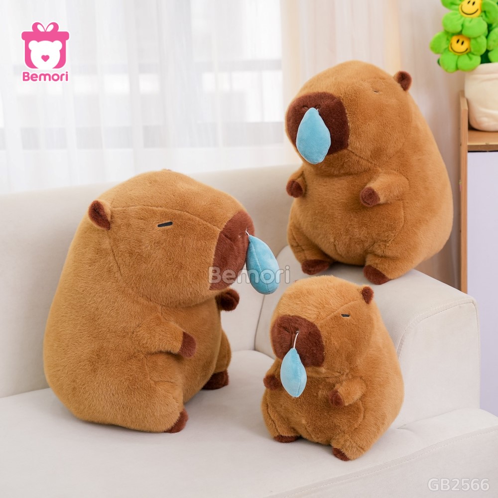 Gấu Bông Capybara Nước Mũi siêu xinh