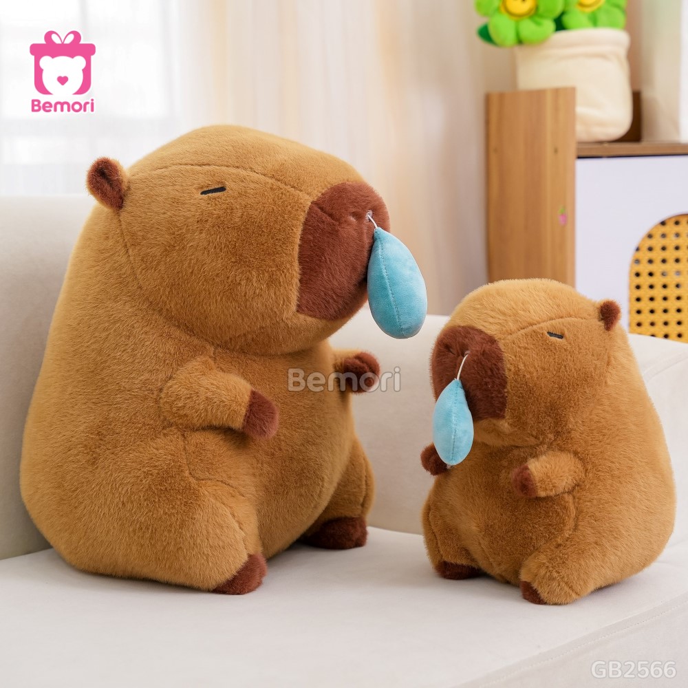 Gấu Bông Capybara Nước Mũi đáng yêu