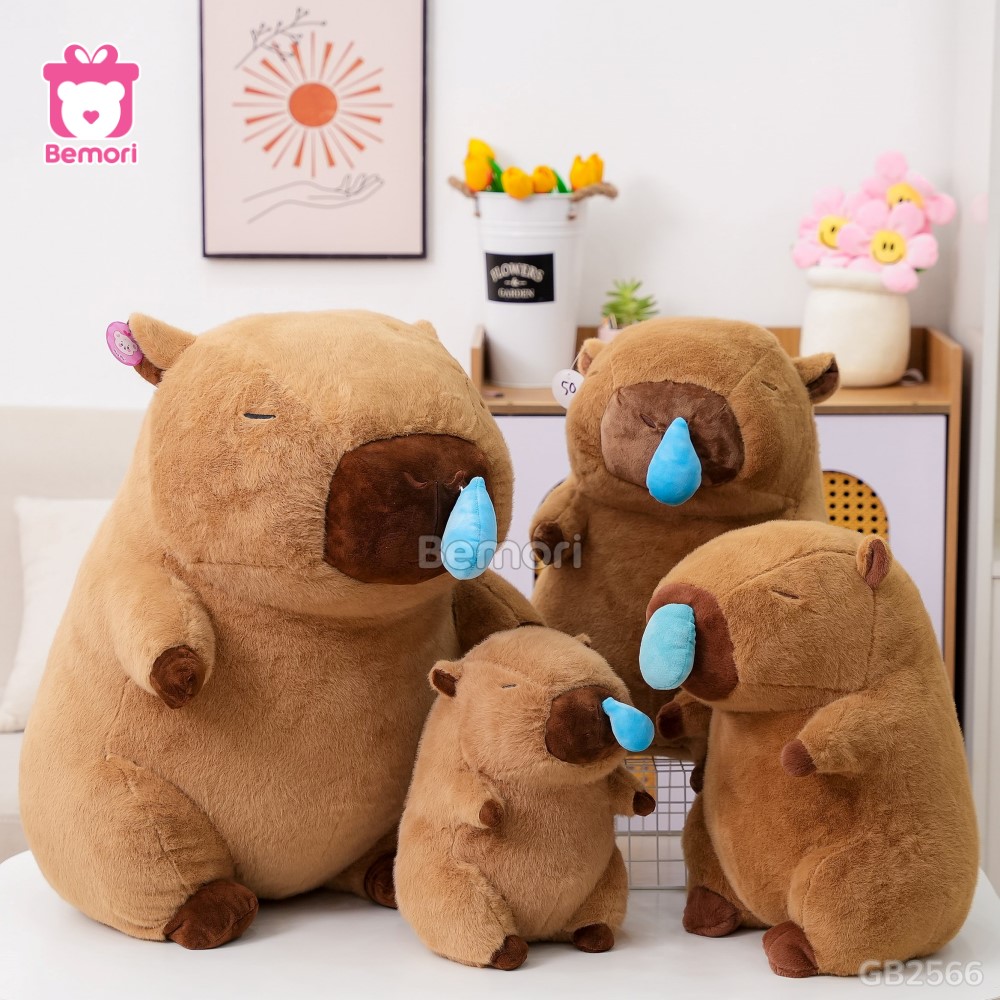 Gấu Bông Capybara Nước Mũi dễ thương