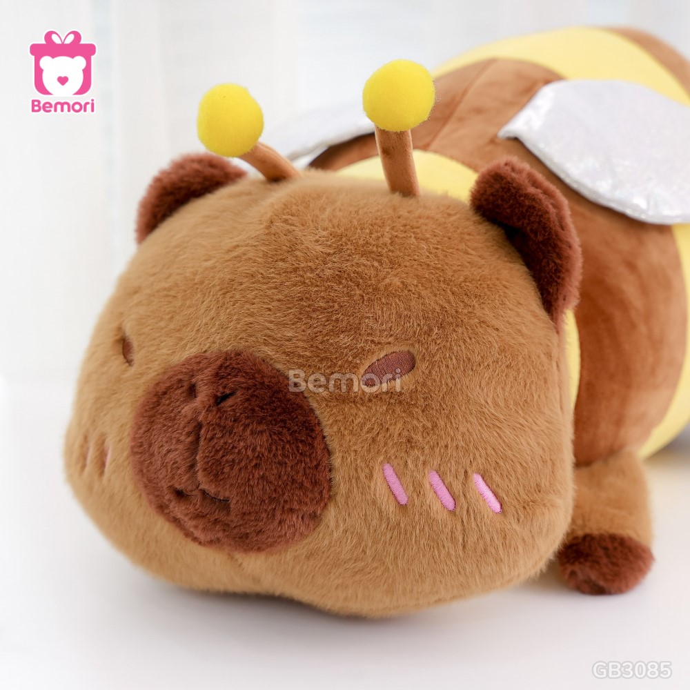 Gấu Bông Capybara Ong Nằm bông đầy đặn, êm ái