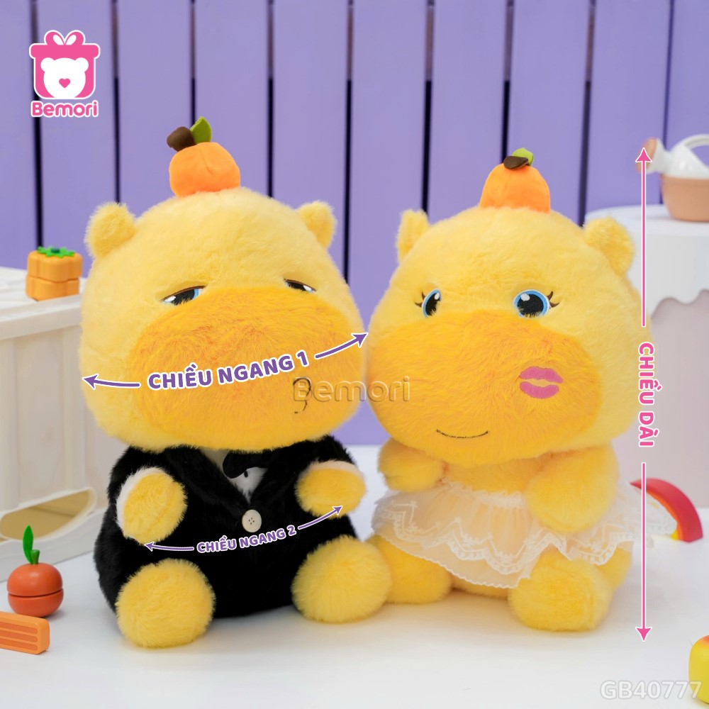 Gấu Bông Couple Capy Lulu