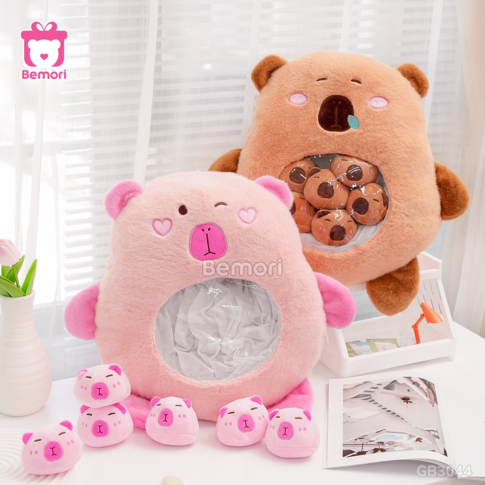 Gia Đình Gấu Bông Capybara