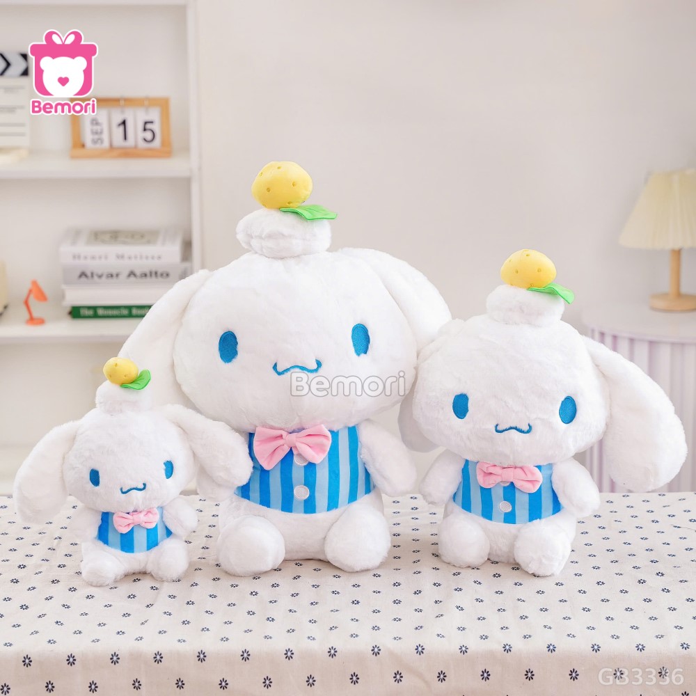 Gấu Bông Cinnamoroll Đội Bánh Dứa