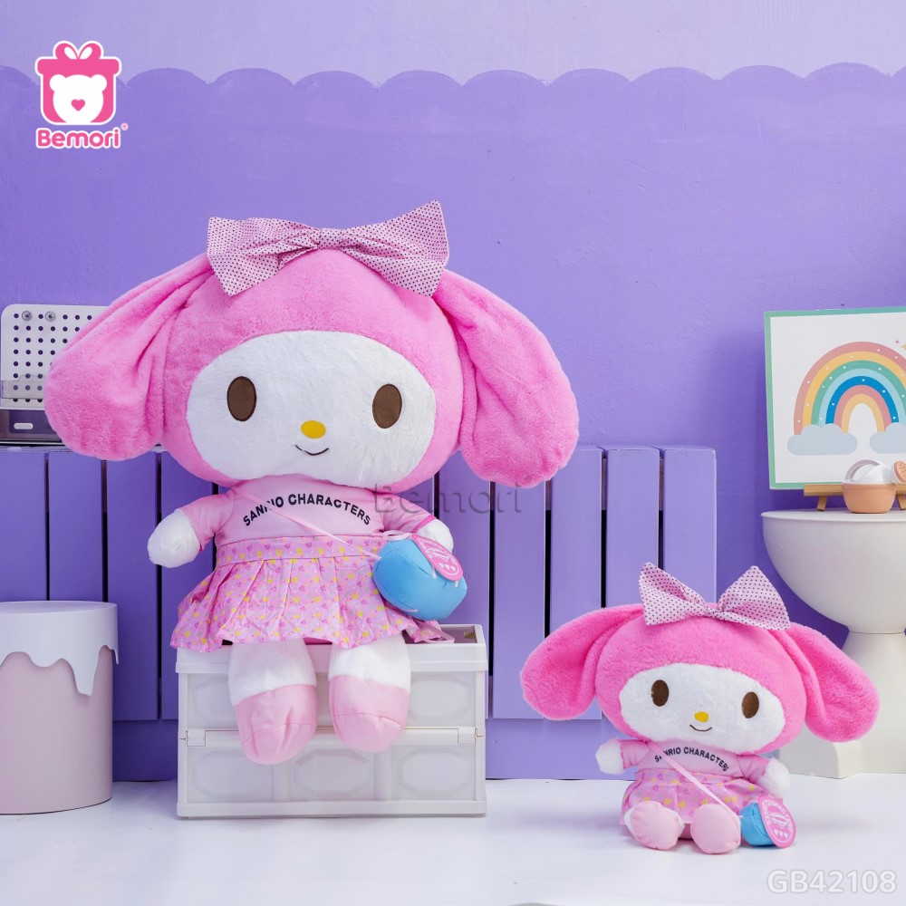 Gấu Bông Hoạt Hình Đeo Túi