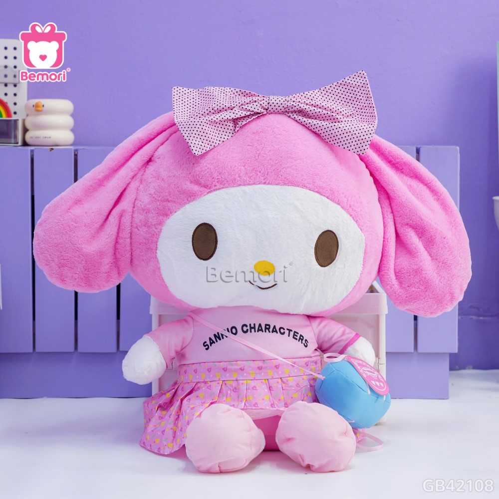 Gấu Bông Hoạt Hình Đeo Túi