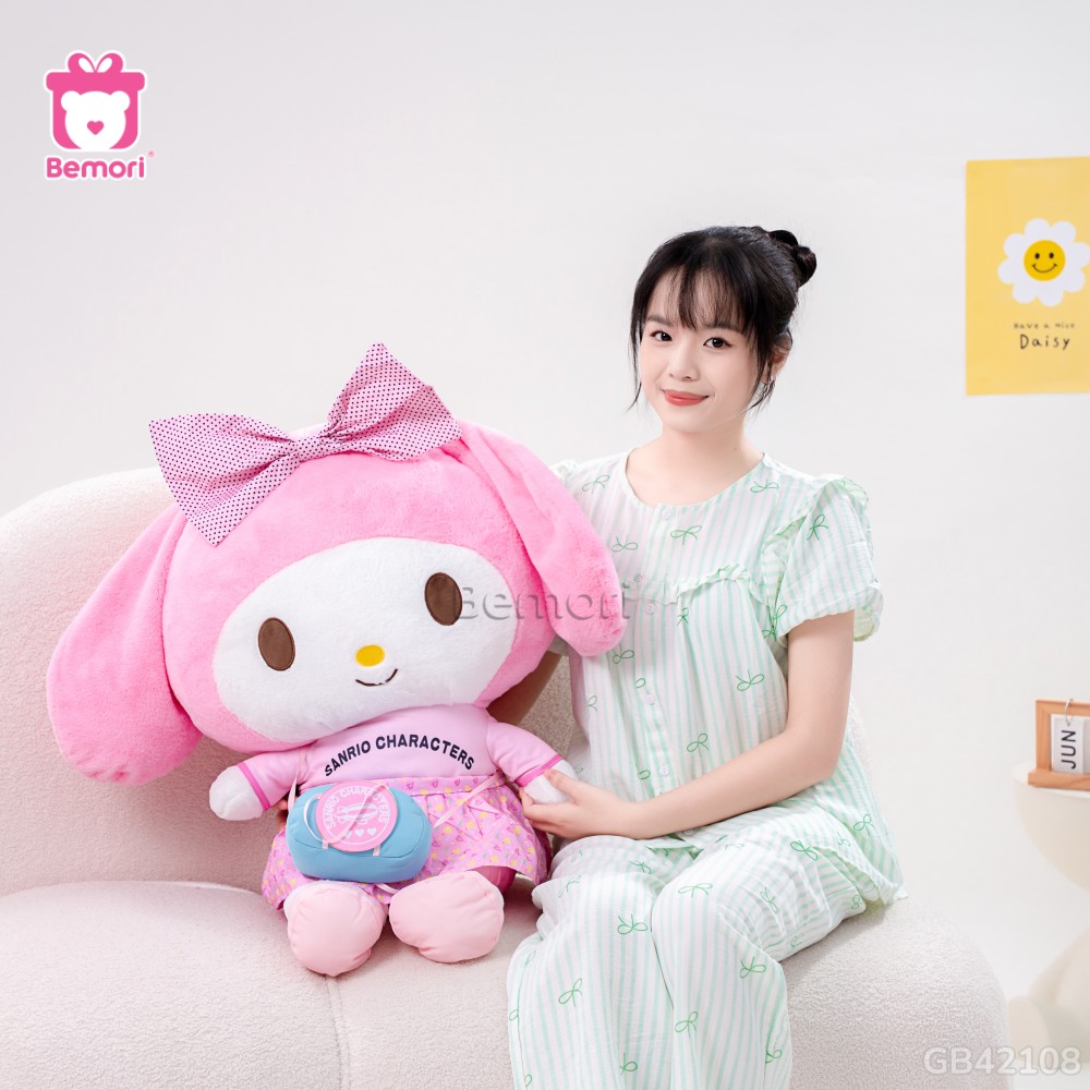 Gấu Bông Hoạt Hình Đeo Túi khổng lồ