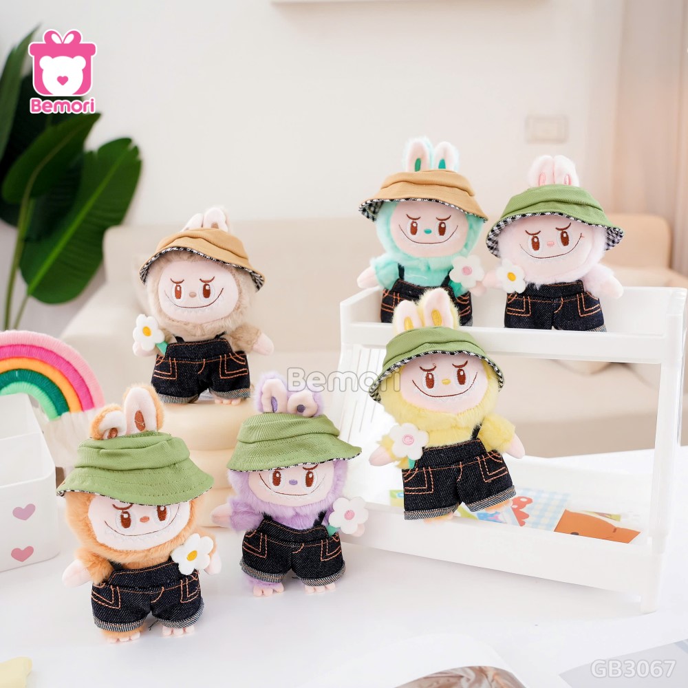 Móc Khóa Labubu Mặc Yếm