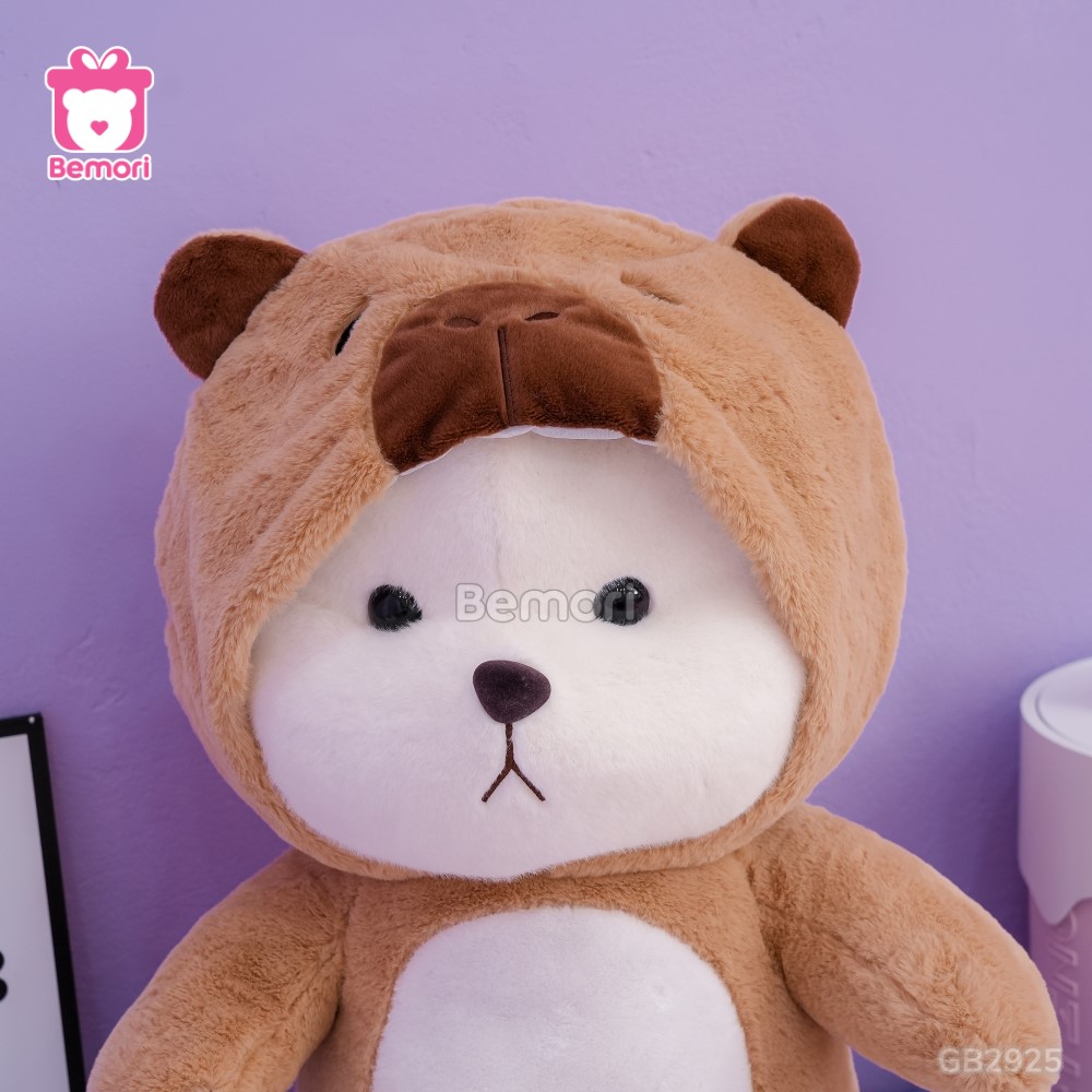 Gấu Bông Lena Cosplay Capybara thiết kế tỉ mỉ, bền đẹp