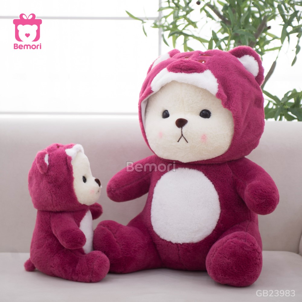 Gấu Bông Lena Cosplay Lotso thiết kế tỉ mỉ