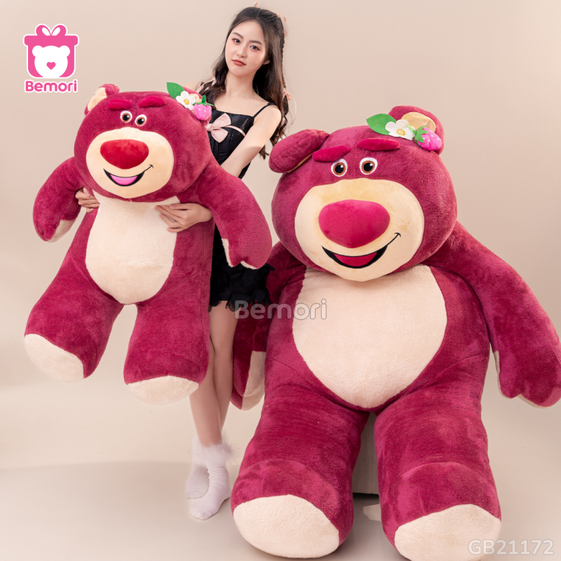 Gấu Bông Big Lotso Tai Dâu Đứng