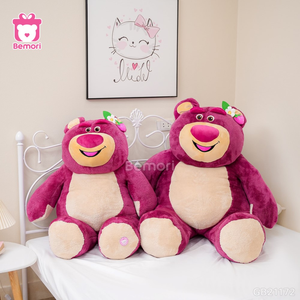 Gấu Bông Big Lotso Tai Dâu Đứng