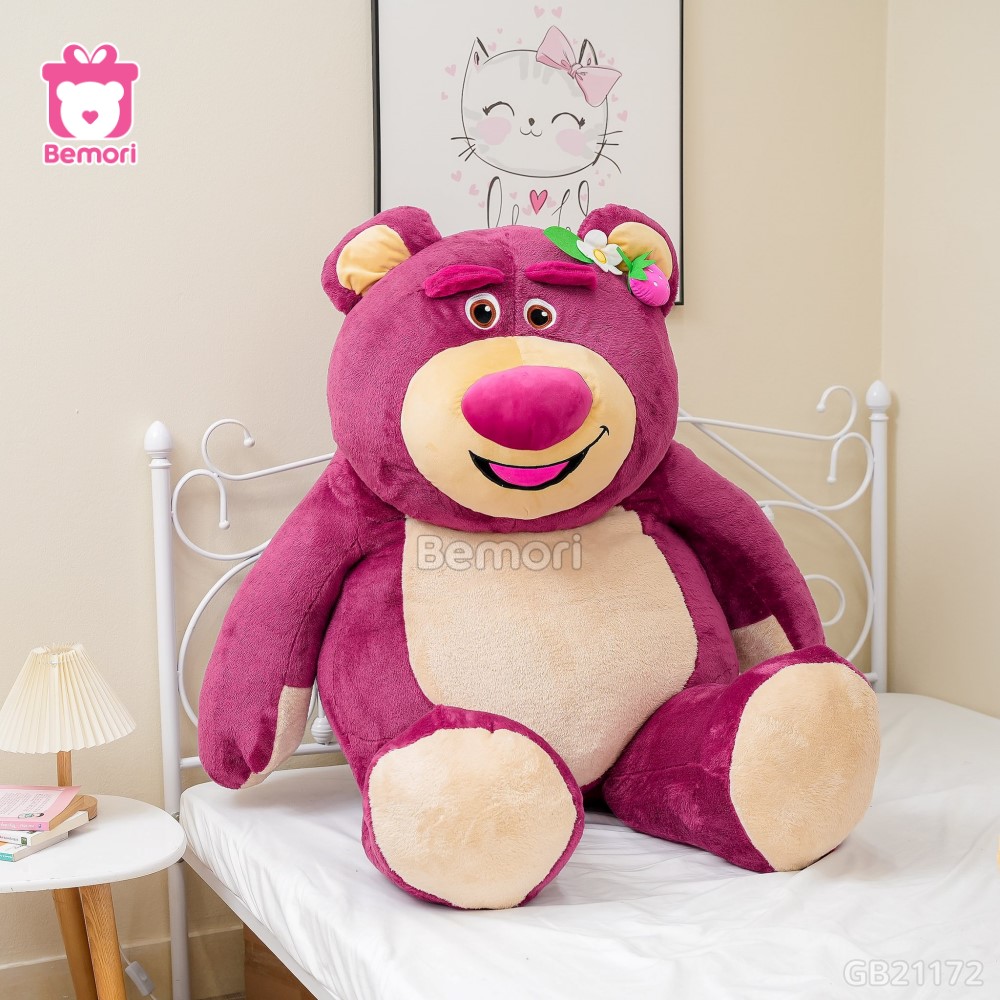 Gấu Bông Big Lotso Tai Dâu Đứng