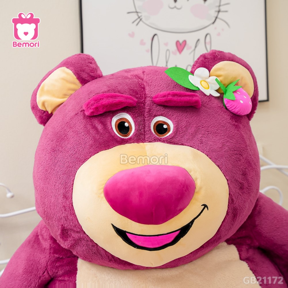 Gấu Bông Big Lotso Tai Dâu Đứng