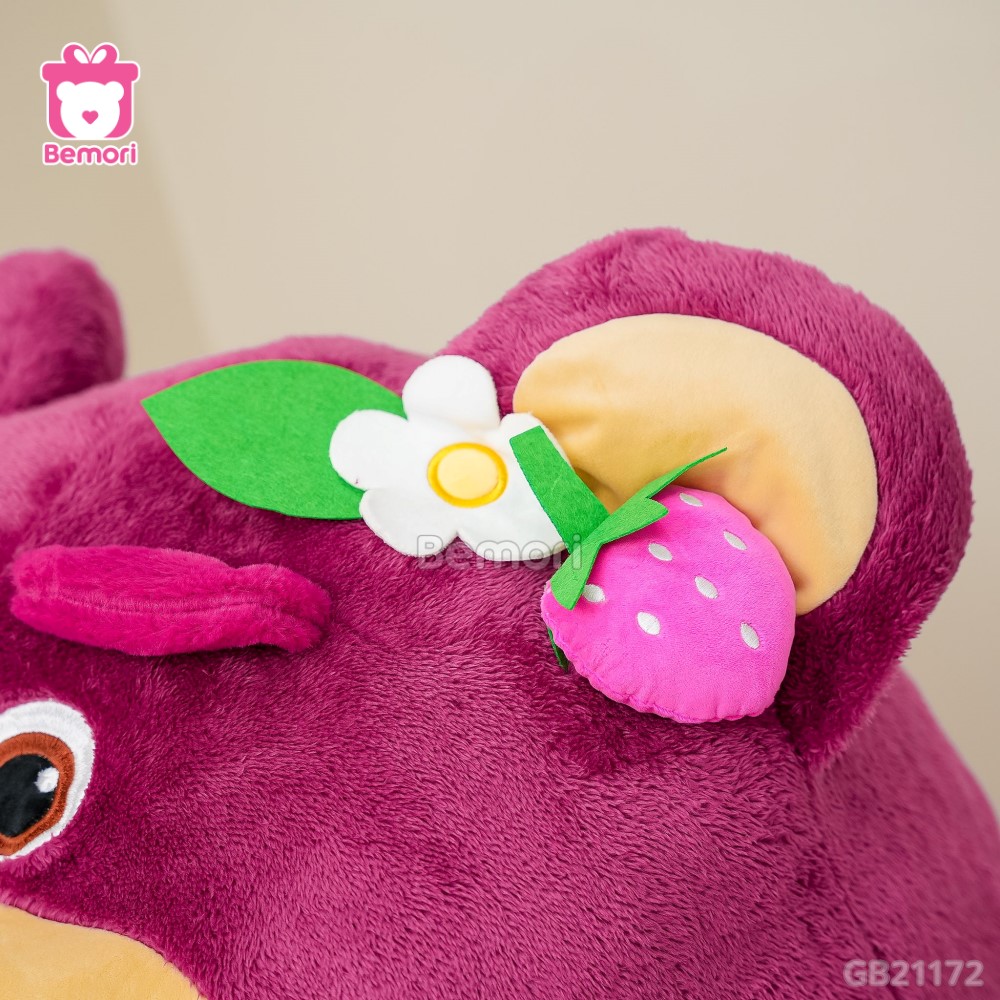 Gấu Bông Big Lotso Tai Dâu Đứng