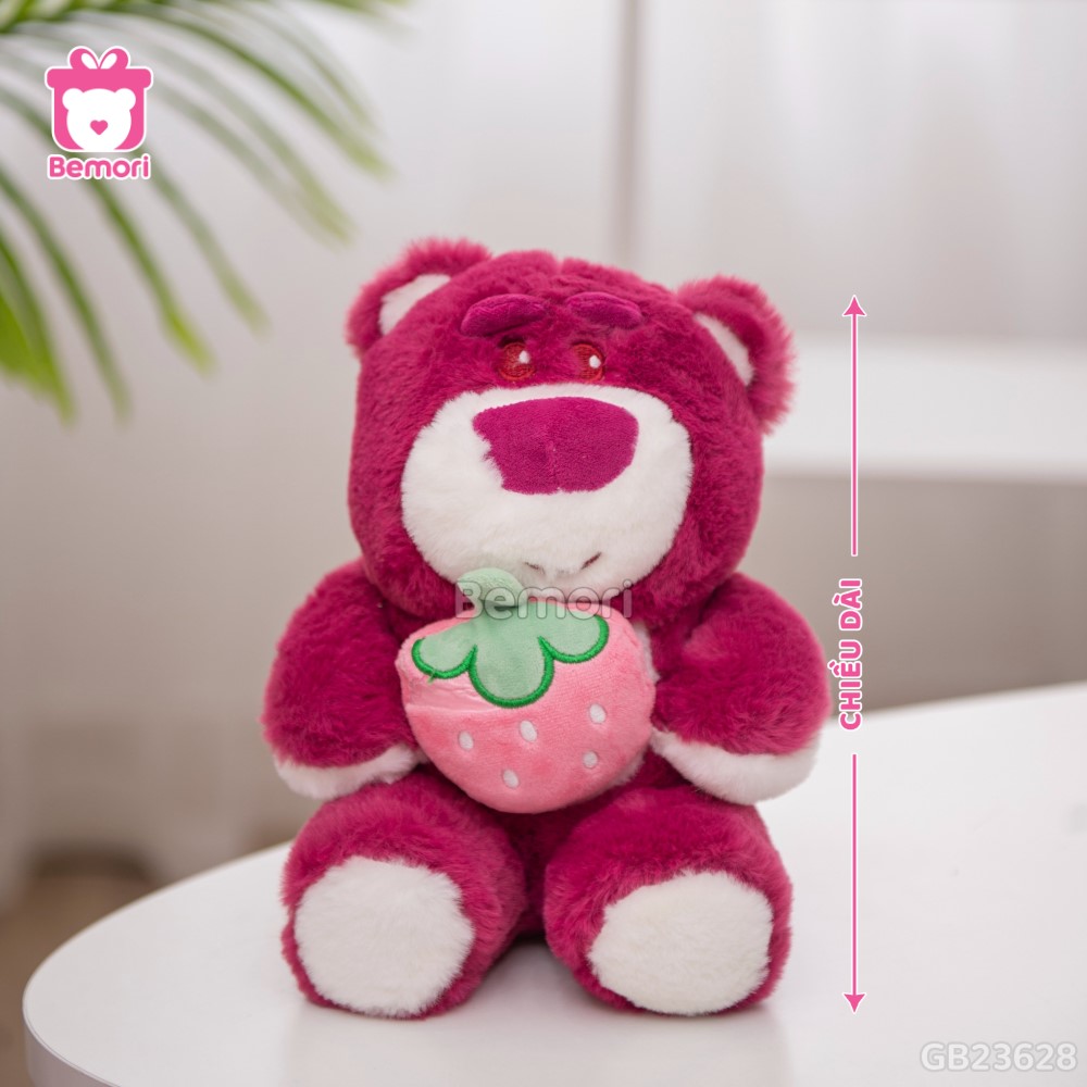 Cách đo kích thước của Gấu Bông Lotso Baby Ôm Dâu