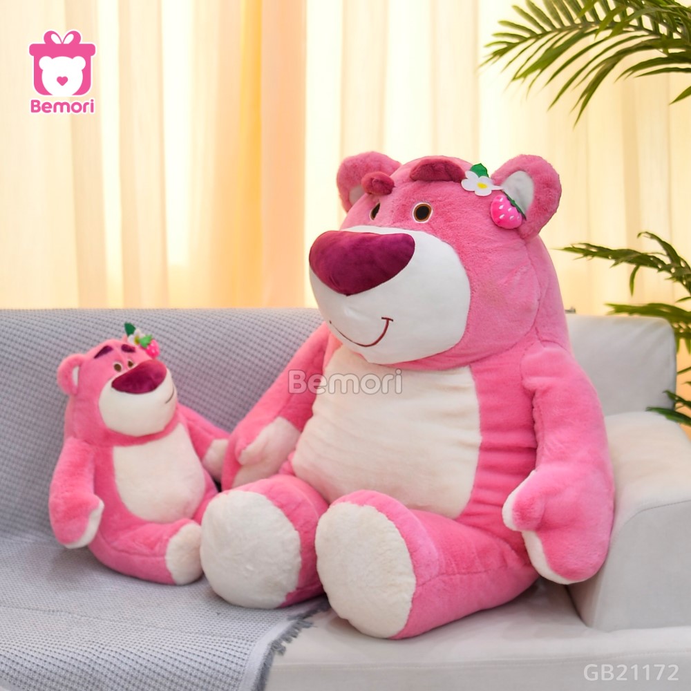 Gấu Bông Lotso Tai Dâu Đứng
