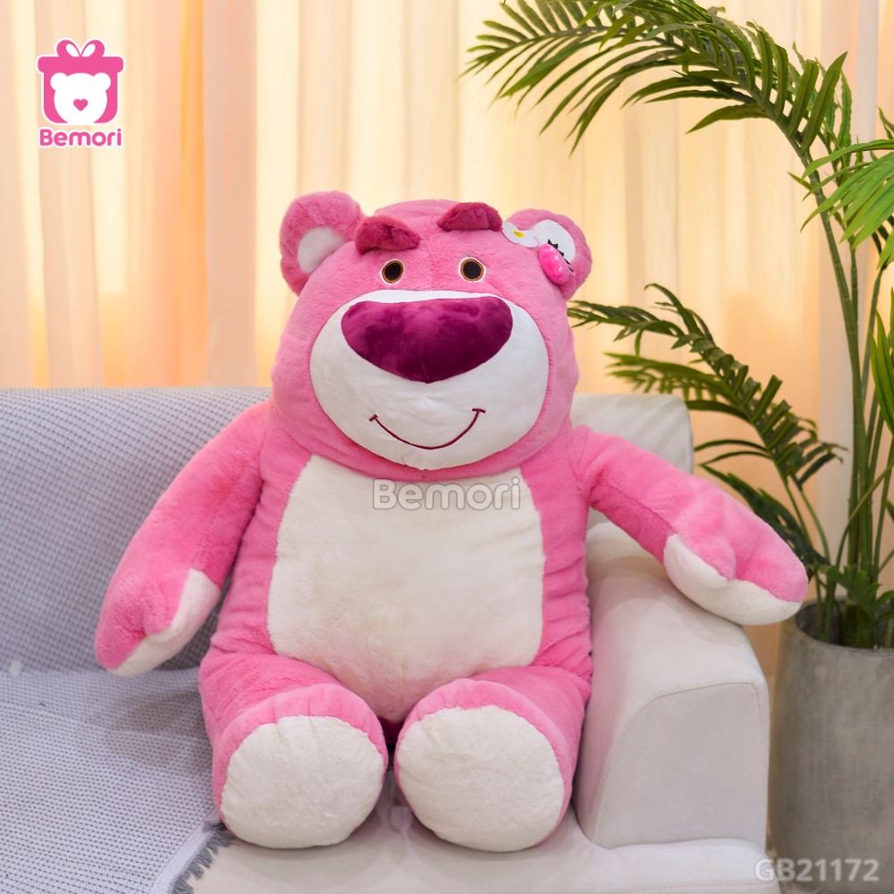 Gấu Bông Lotso Tai Dâu Đứng