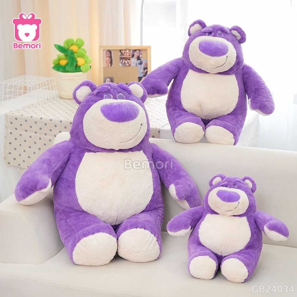 Gấu Bông Lotso Tím Đứng