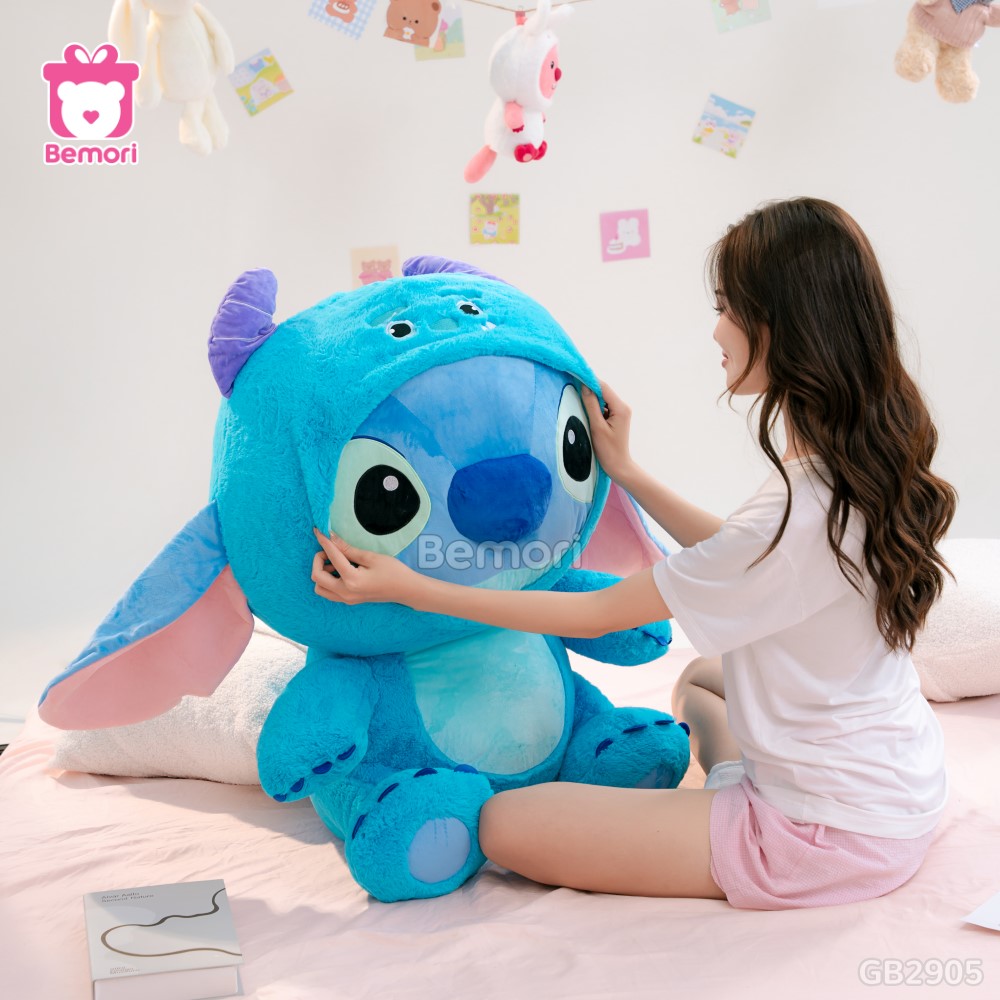 Gấu Bông Stitch Cosplay Quái Vật Sulley Bigsize