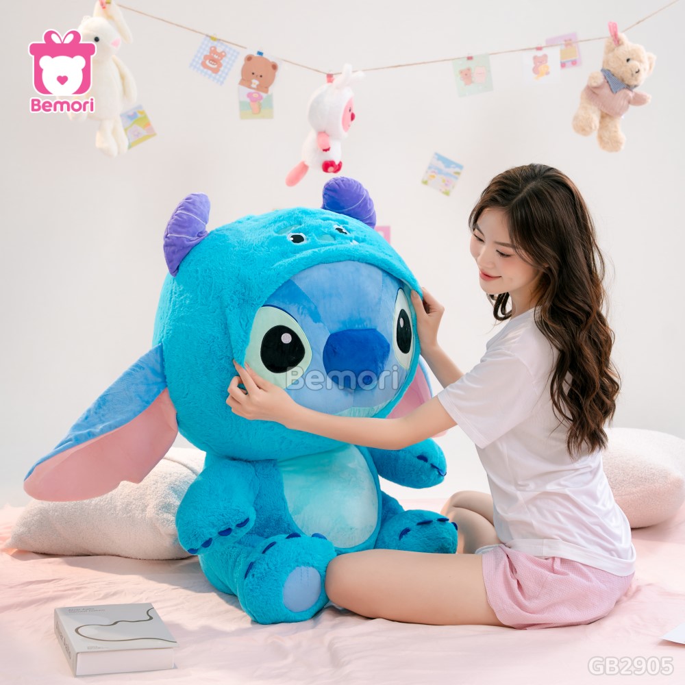 Gấu Bông Stitch Cosplay Quái Vật Sulley Bigsize