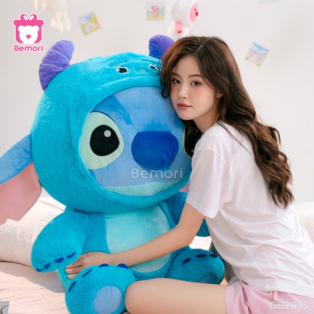 Gấu Bông Stitch Cosplay Quái Vật Sulley Bigsize