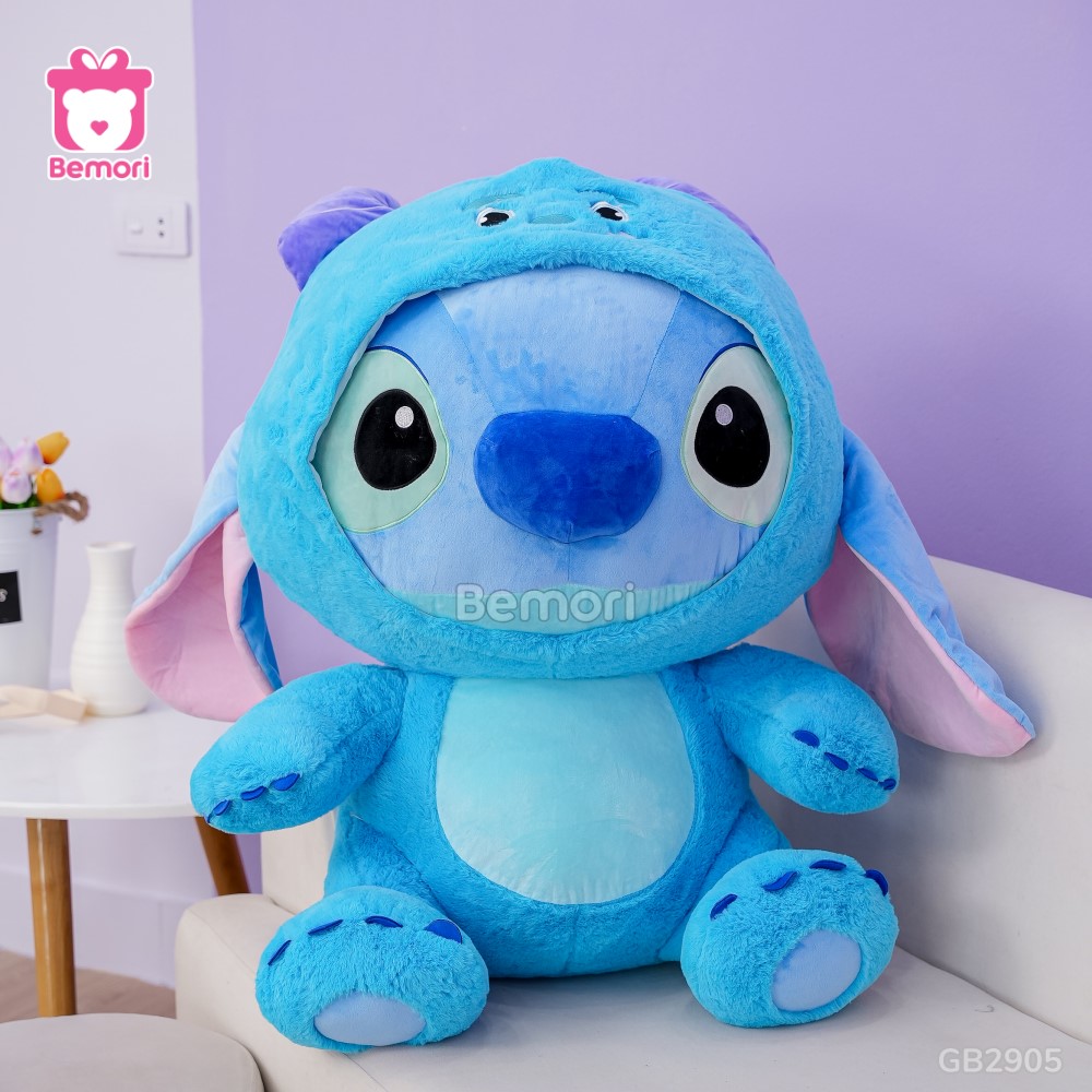 Gấu Bông Stitch Cosplay Quái Vật Sulley mềm mại, ngộ nghĩnh